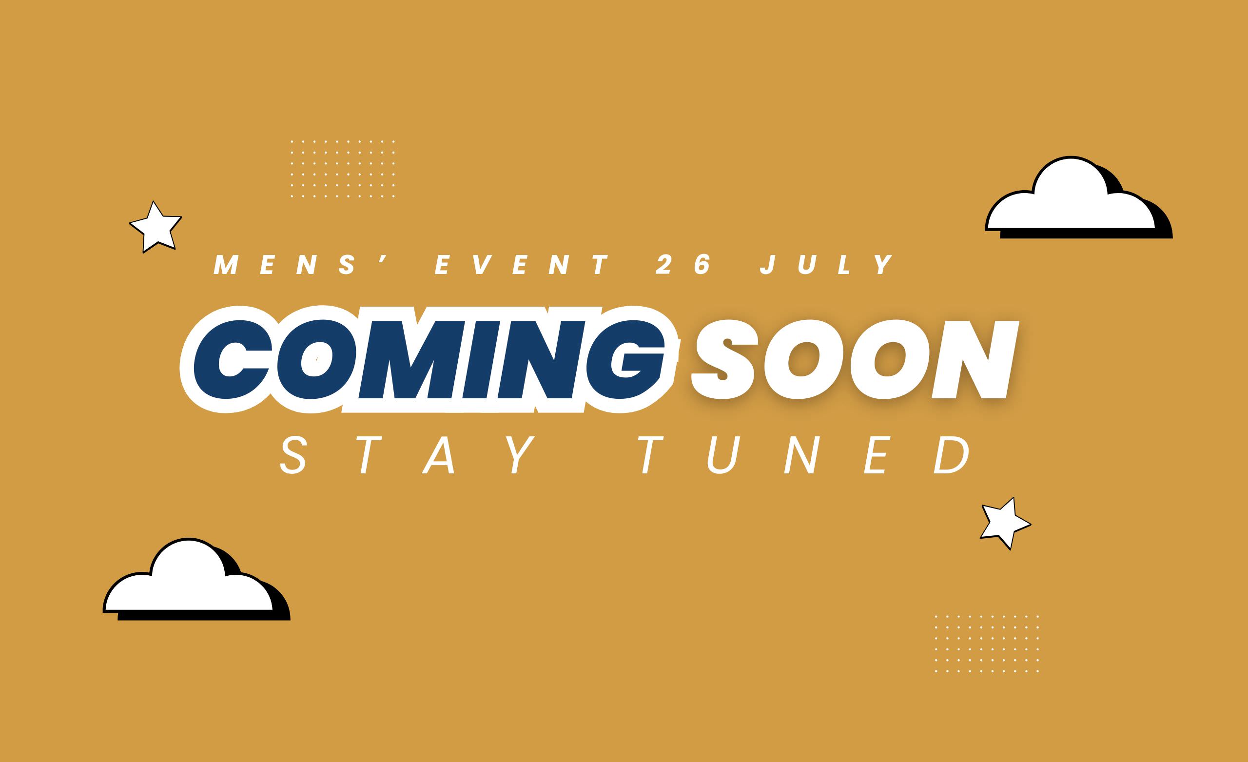 junction events coming soon men